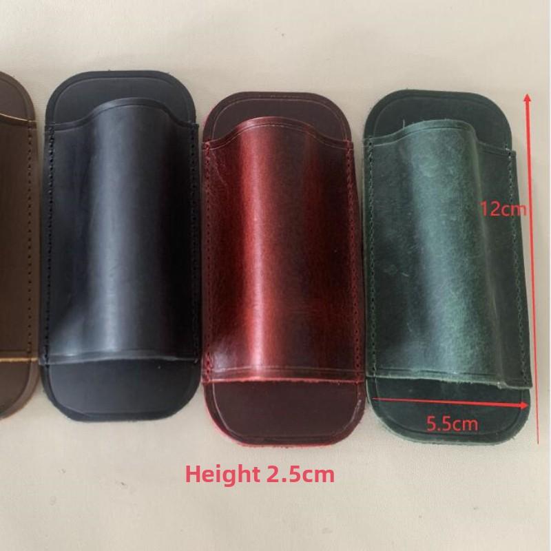 Чехол для карманного инструмента Crazy Horse EDC из воловьей кожи, поясной чехол для ножа, сумка для хранения, горизонтальные ножны для ножа, чехол для ножа, поясная сумка