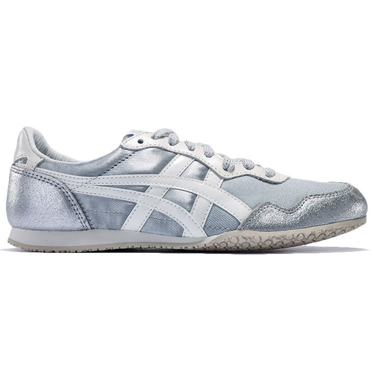 ONITSUKA TIGER Serrano Низкие лайфстайл кроссовки Женские кроссовки Серебристо-белые D7M5L-9300