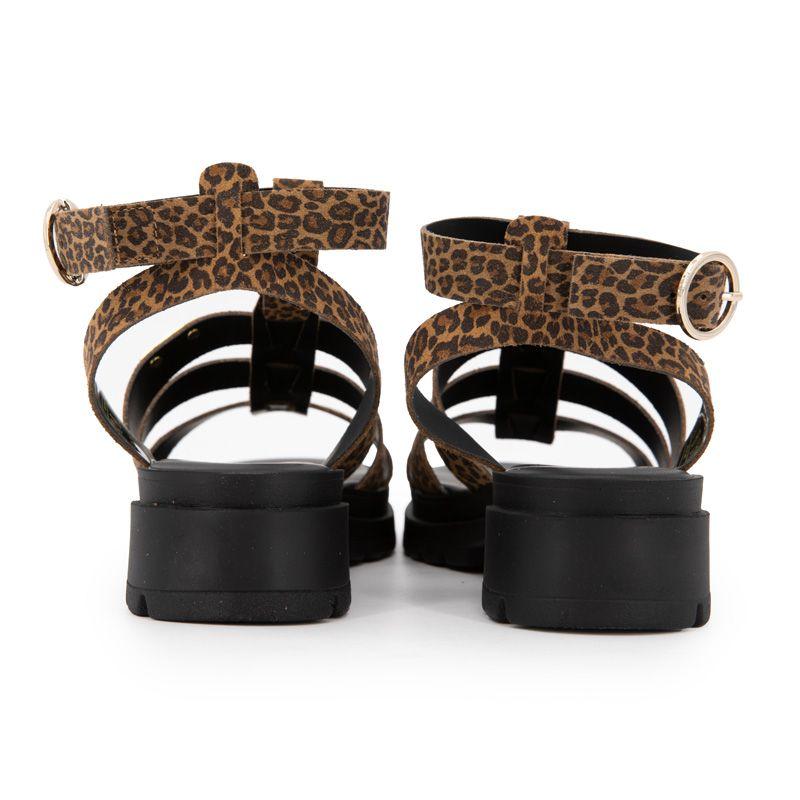 Женские сандалии Toboleo с леопардовым принтом LES TROPEZIENNES BY M.BELARBI