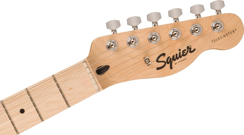 Squier by Fender Электрогитара Squier Squier Maple Black Butterscotch Blonde Мягкий чехол в комплекте Sonic™ Telecaster®, накладка на гриф, пикгард,