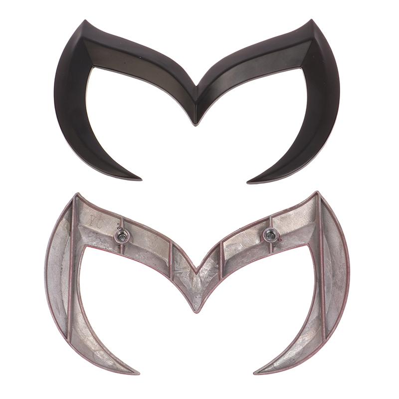 M Bat Sign, наклейки для автомобиля, украшения, наклейки на хвост автомобиля, эмблемы, 3D металлические M-значки, наклейка, эмблема зла, черный, серебристый цвет