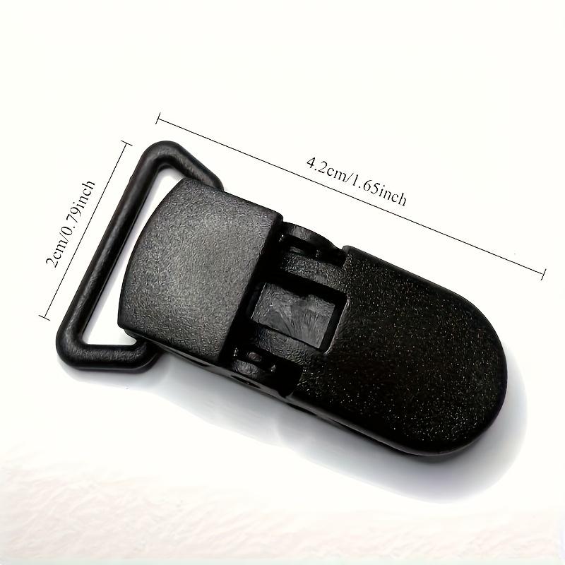 2 шт. Т-образные пластиковые зажимы с зажимами-крокодилами, Подходят для крепления платков, полотенец, подтяжек, бейджхолдеров или нагрудников, Идеальны для рукоделия