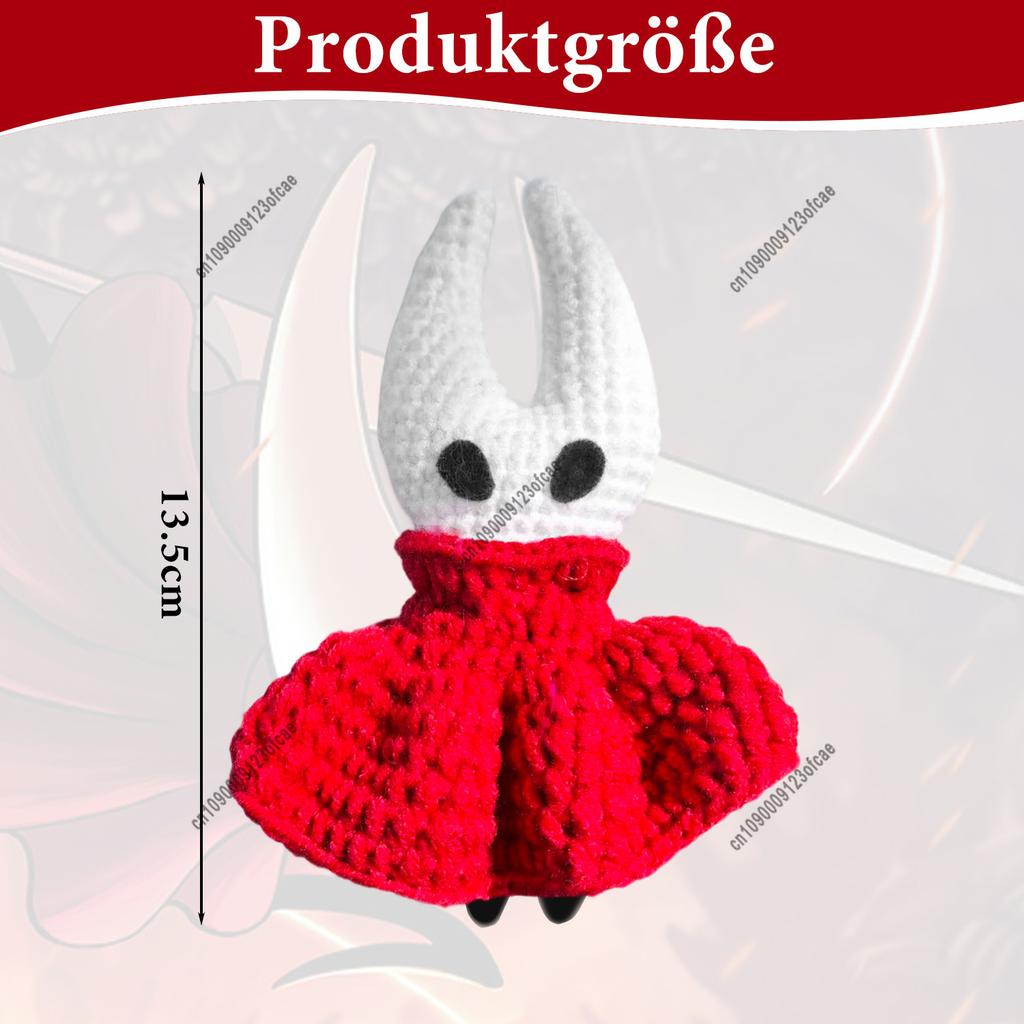 Handcrafted Hollow Knight 2 Hornet Pendant Doll Toy  Collectible Gaming Merch Gift for Fans Christmas Gifts Backpack Decoration