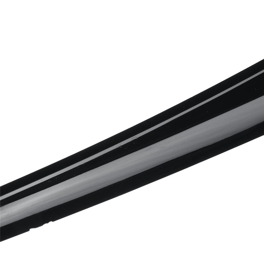 2X Glossy Black Headlight Eye Lid Cover Eyebrows Trim For Toyota Camry 2018-2019