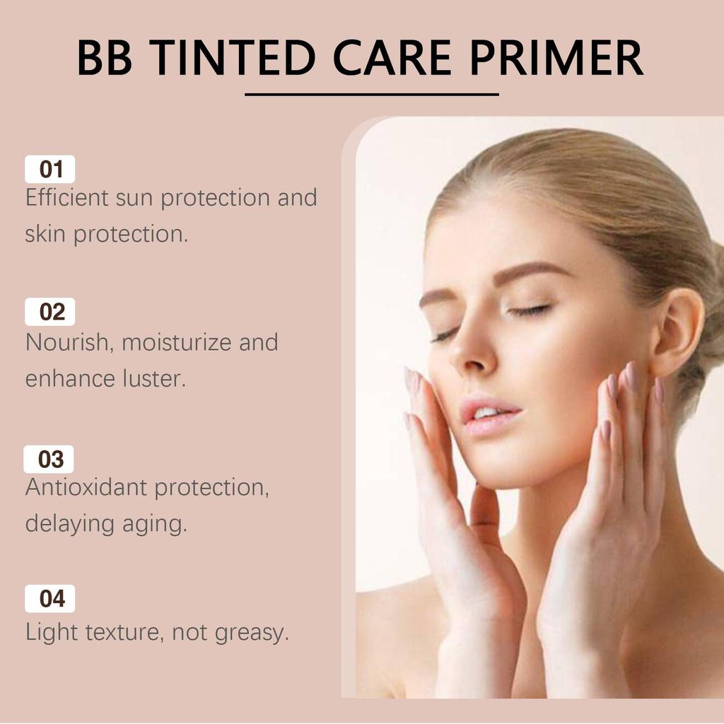 Sunscreen BB Cream Protect Sun Burn Calm Redness Balance Oil Shine Conceal Face Blemish Enhance Skin Barrier Portable Concealer