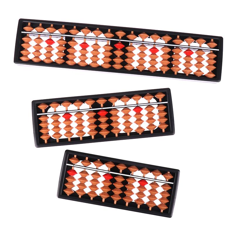 Математика для начинающих 7/9/11/13/15/17 Цифровые стержни Детские мини-стандартные счеты Соробан Калькулятор Инструмент для подсчета