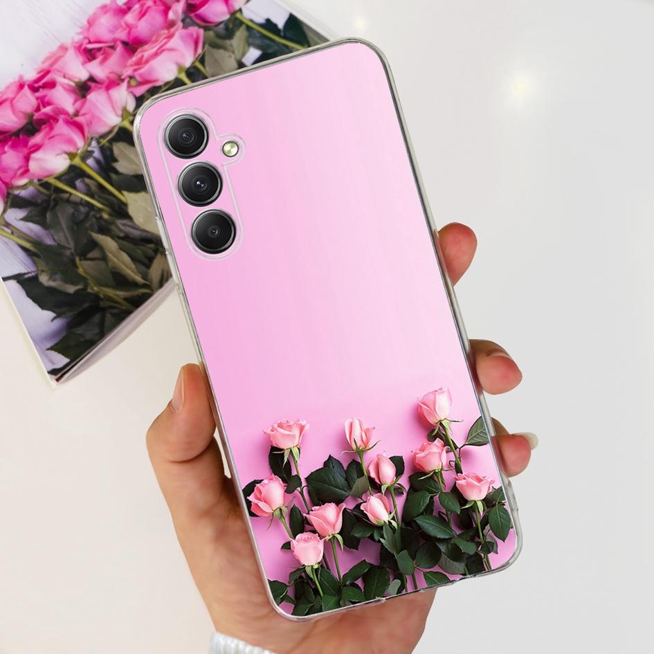 For Samsung Galaxy A25 5G Case Silicone Soft TPU Bumper Cute Cartoon Cat Butterfly Phone Cover For Samsung A25 5G 2023 A 25 Capa