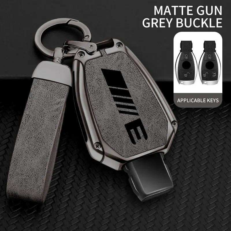 Zinc alloy car key holder for Mercedes-Benz E-Class Key Remote Controls Mercedes-Benz E300 E260 E350 E400 Car Key Holder