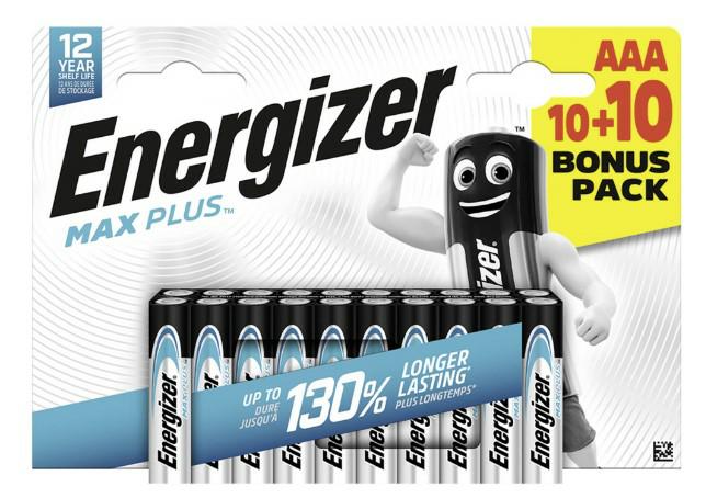 Bateria Alkaliczna Energizer Aaa (R3) 20 Szt.