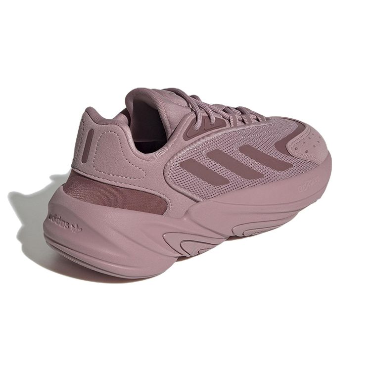 adidas Originals Ozelia J Нескользящие Износостойкие Низкие Спортивные Повседневные Кроссовки Детские Кроссовки Фиолетовый Красный GW3322
