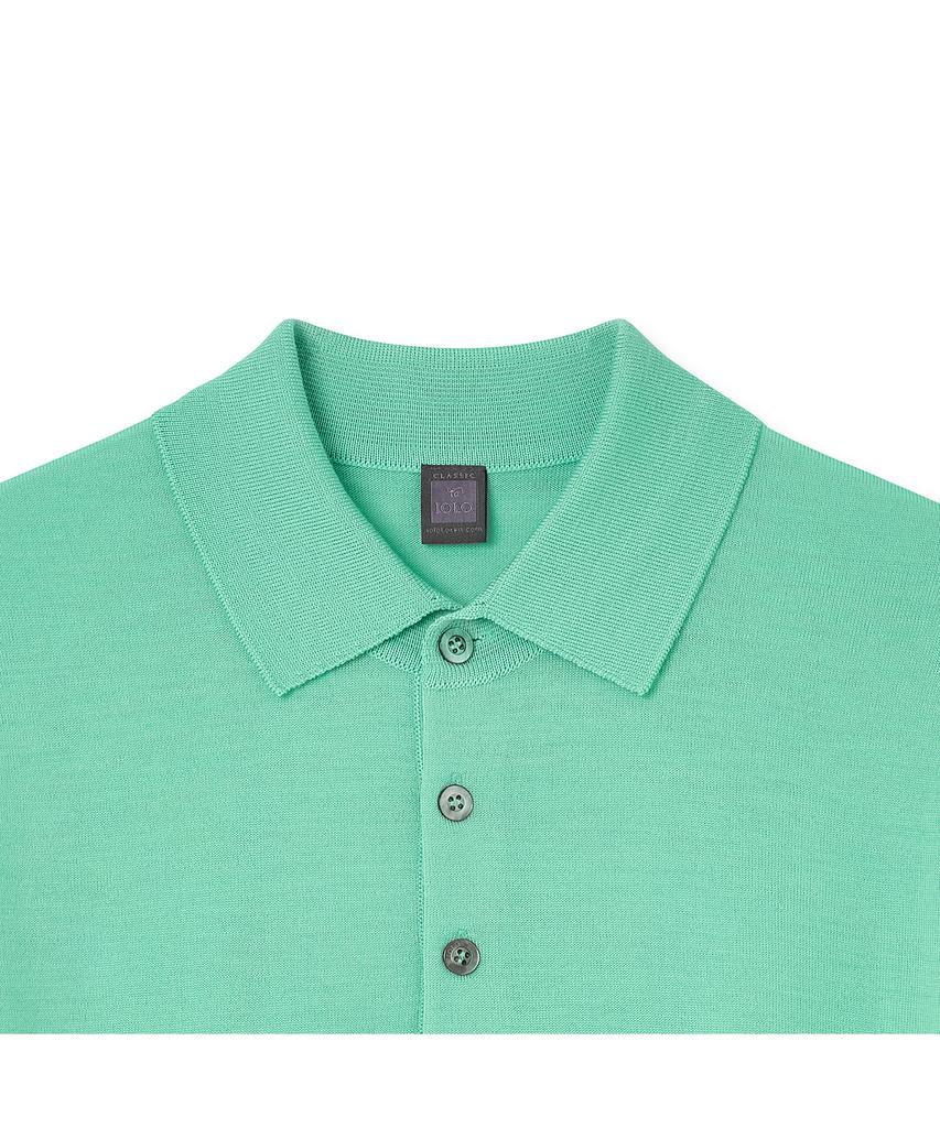 IOLO Silk Blended Half Polo_Mint