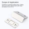 Wardrobe Latch L Type Closures Cabinet Catches Door Closer Strong Magnetic Door Stopper