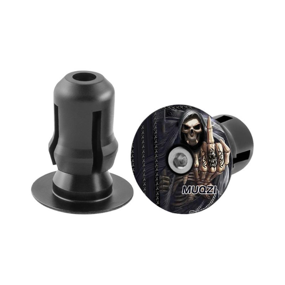 1 Pair Aluminium Zinc Zinc Alloy Bicycle Handlebar End Caps Bicycle Handlebar Plug Road Bike Handlebars