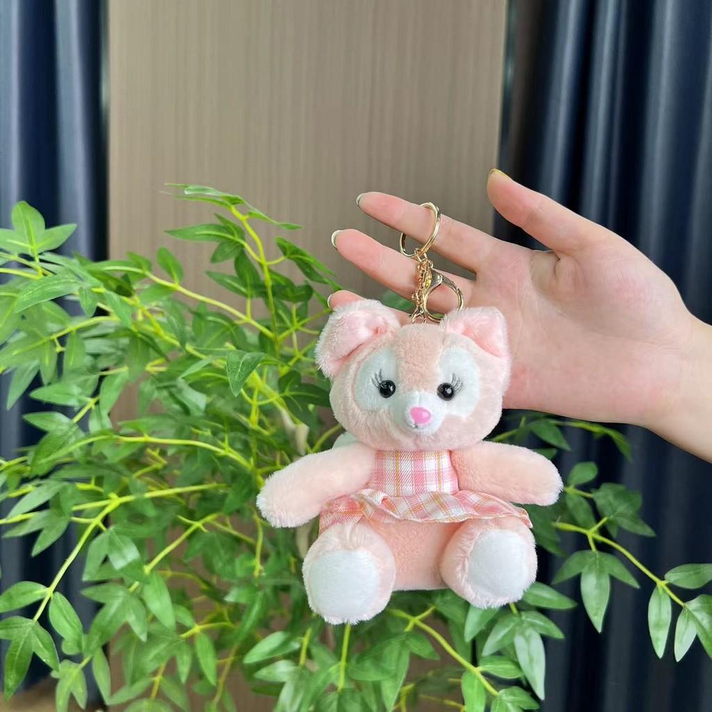 Adorable Plush Fox Keychain Pendant Soft Stuffed Animal Toy For Kids And Adults