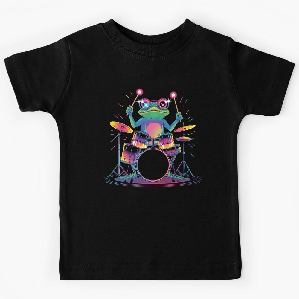 Musical frog click Kids T-Shirt