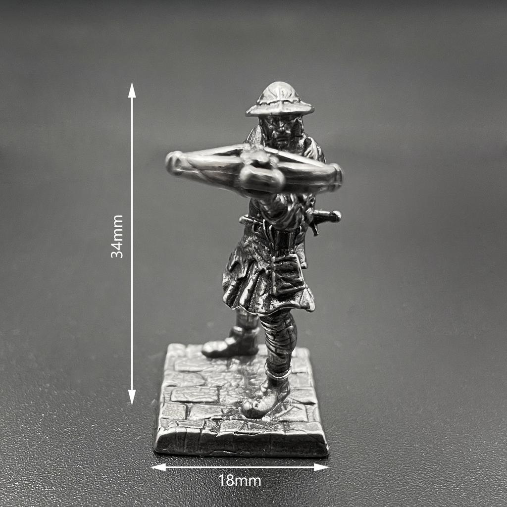 1pcs Ancient Spartan Rome Soliders Figurines Miniatures Vintage Metal Soldiers Statue Desktop Ornament Gift