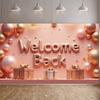 Event Decoration 3D Letters Photo Banner Party Decor Ribbon Design Welcome Banner For Event Celebration New Beginning Festive