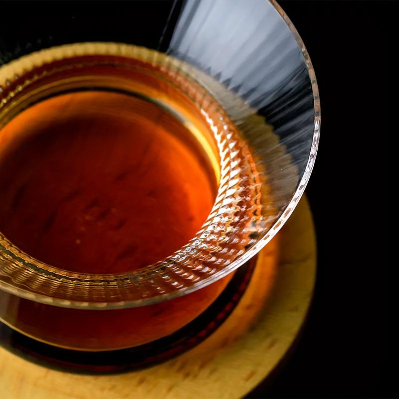 1 шт. вращающийся стакан для виски, японский стакан для виски, стакан для виски, винтажный японский стиль, хрустальные бокалы для вина, креативный вращающийся стакан для дегустации виски, подарок