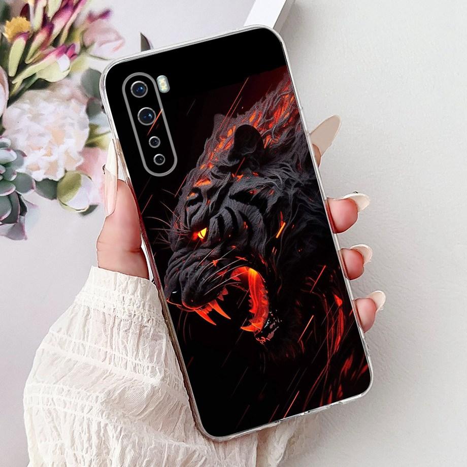 For Oneplus Nord CE 2 Lite CE4 Phone Case Oneplus 3 3T 6 6T Bumper Clear Soft Silicone Bumper Cartoon Animals Cool Style Funda