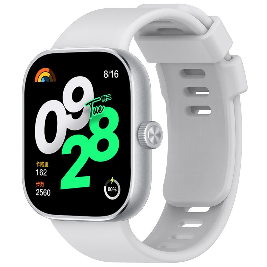 Силиконовый ремешок для Redmi Watch 4 Аксессуары ремешка спорт correa Запасной ремень Оригинальный браслет для Xiaomi mi band 8 pro Ремешок