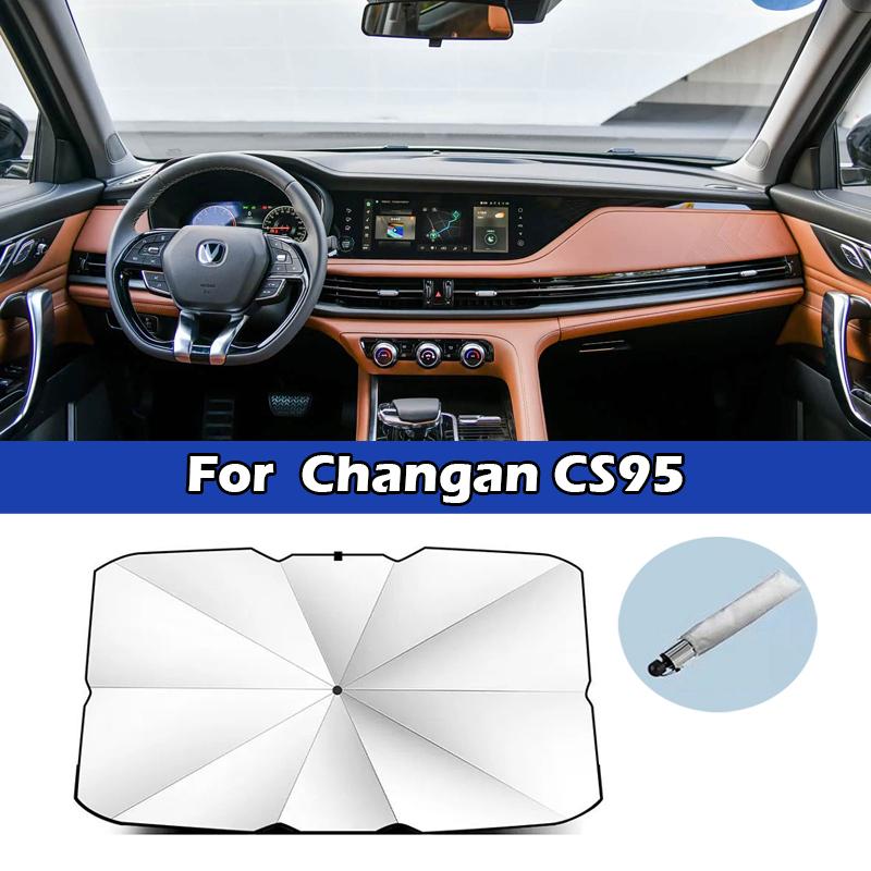 Автомобильный зонт-тент на лобовое стекло с УФ-защитой для Changan CS35 CS55 CS75 Plus CS95 UNI-K UNI-T UNI-V Lamore Eado Plus