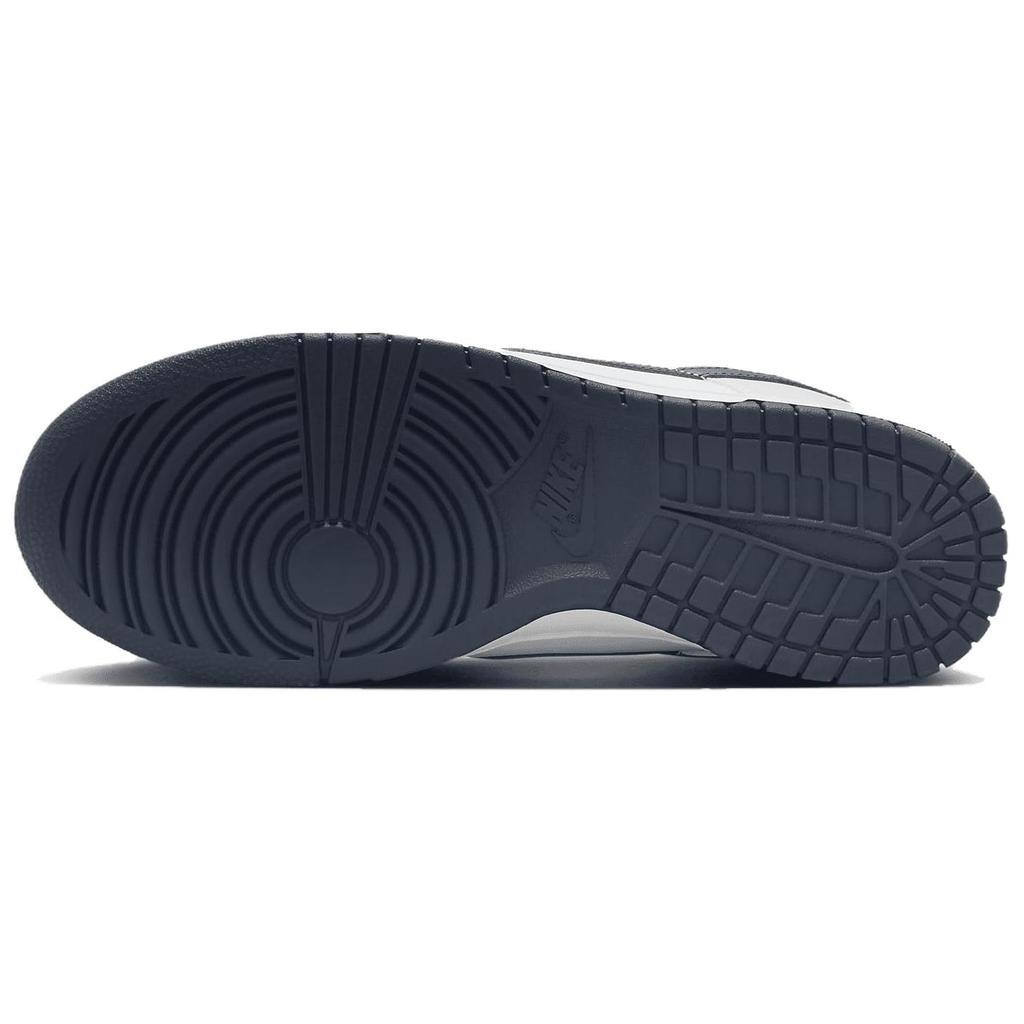 Nike Dunk Low White Midnight Navy Мужские кроссовки Summit-White Platinum-Tint DV0831-111