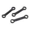 3Pcs RC Helicopter Linkage Rod Set Replacement Helicopter Parts Servo Linkage Rod Set for Flywing BELL206 for UH1