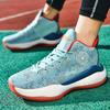 Men's Fashion High-top Sneakers Basketball Training Shoes Breathable Comfortable Running Shoes