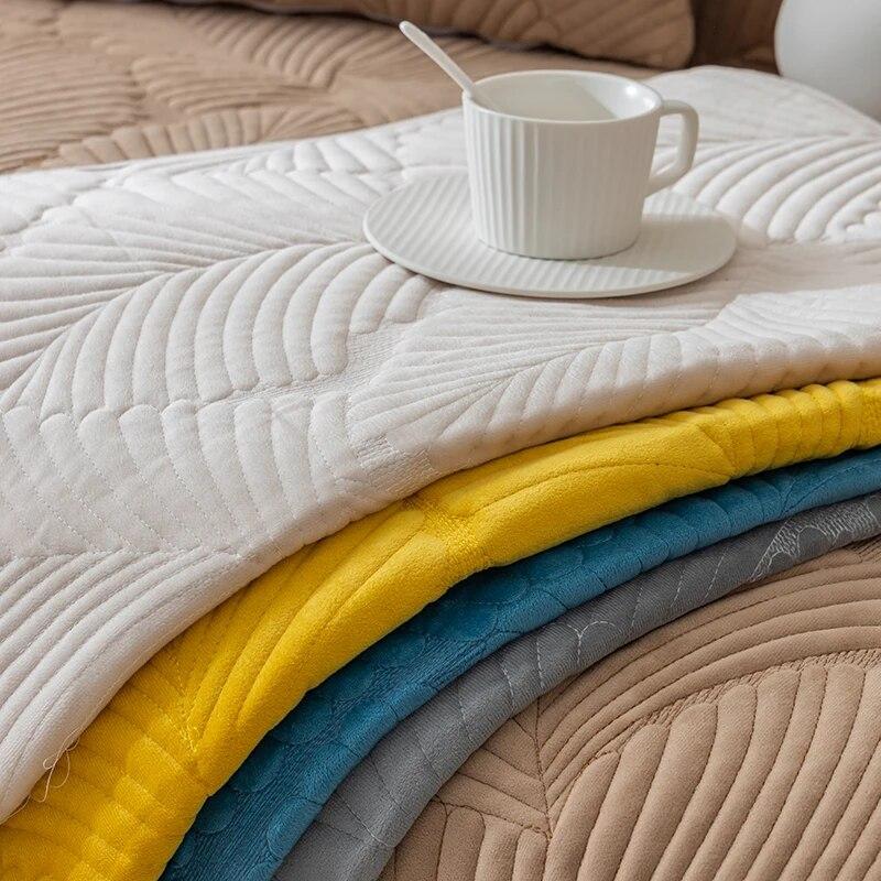 Жаккардовый чехол для дивана, полотенце, толстый нескользящий чехол, защита для домашней мебели, домашние животные, дети, спальня, гостиная, домашний декор