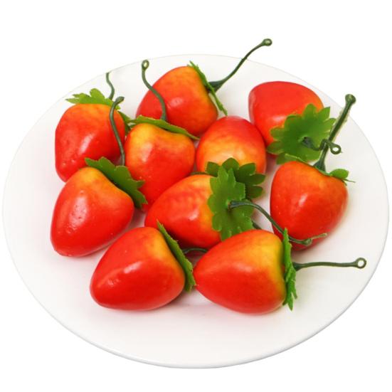 10 шт./пакет искусственные фрукты пенопластовые яркие цвета реалистичные мини долговечные фото реквизиты поделки обеденный стол декор поддельные овощи товары для дома