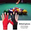 1 пара бильярдных перчаток с 3 пальцами, мягкие, эластичные, дышащие, впитывающие пот, Нескользящие перчатки для бильярдного бассейна, спортивные товары