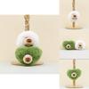 Lovely Capybara Plush Keychain Soft Pp Cotton Toy Bag Decoration