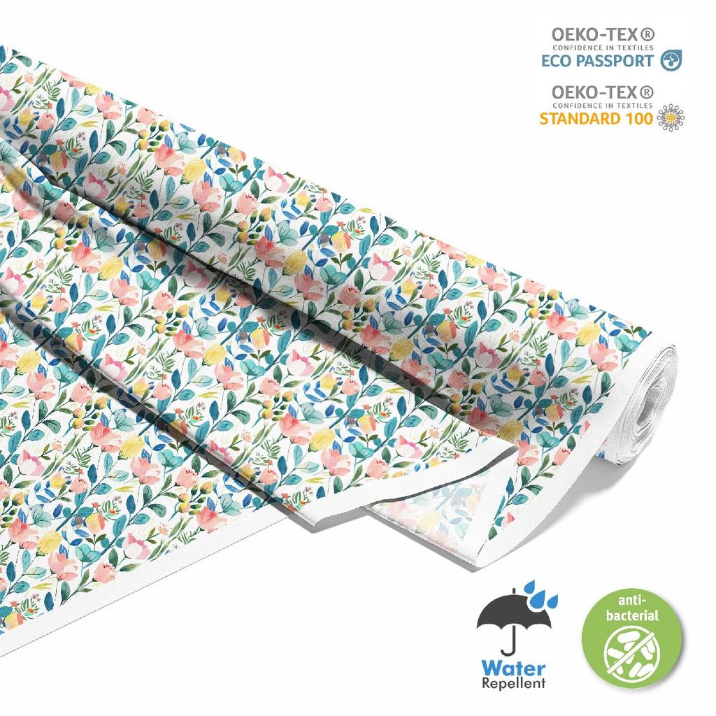 Outdoor Dekostoffe Oxford - Motiv Frühling I Dx7202