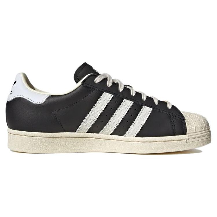 Adidas Superstar Debossed Stripes - Black Cream White Unisex Sneakers Core-Black Cloud-White ID4676