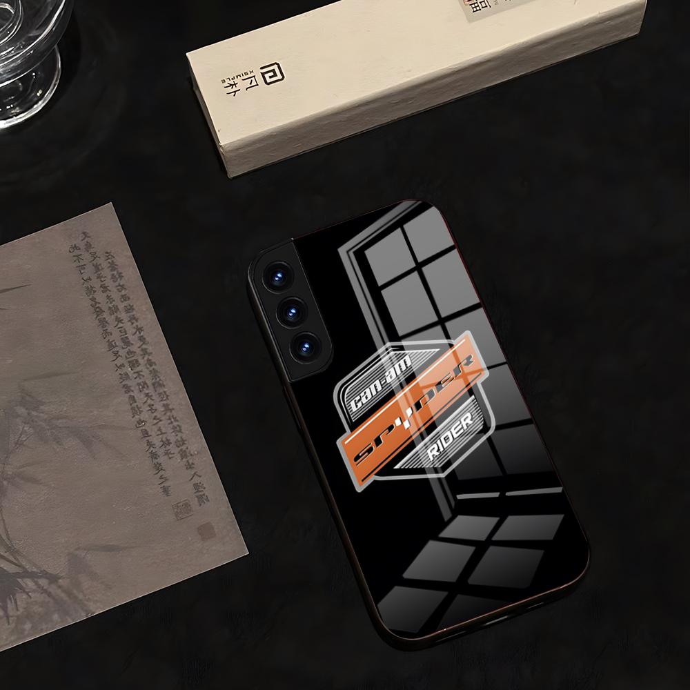 Чехол для телефона Can Am Can-am Team 2025 Стекло Горячий Для Samsung S 25 24 Ultra Plus 23 22 Японская Анимация 21 20 A 34 54 53 Note20 M 5