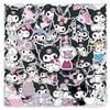 50 Kuromi Graffiti Stickers: Cute Sanrio Decorations for Water Cups & Phones
