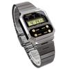Casio Цифровые часы A100WEGG-1A2 Мужские Черный x Золотой