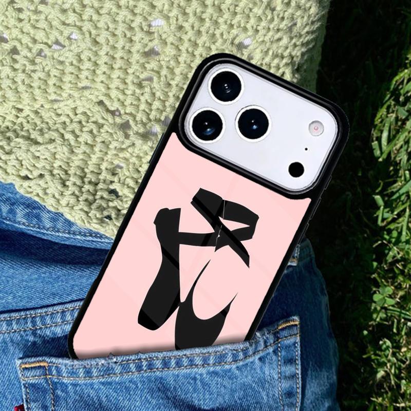 Чехол для телефона Девочка-танцовщица Балерина Балетные туфли для IPhone 11 12 13 14 15 16e 17 Pro Max Чехол для IPhone 17 Air