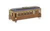 Woody Joe N Gauge Wooden Train Series 6 Nostalgic Wooden Train & Locomotive Passenger Car 3 Model Railroad Passenger Car