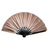 Складной веер, ручной складной веер для летних танцевальных представлений, портативный аксессуар для костюма для вечеринки с декоративным дизайном, портативный