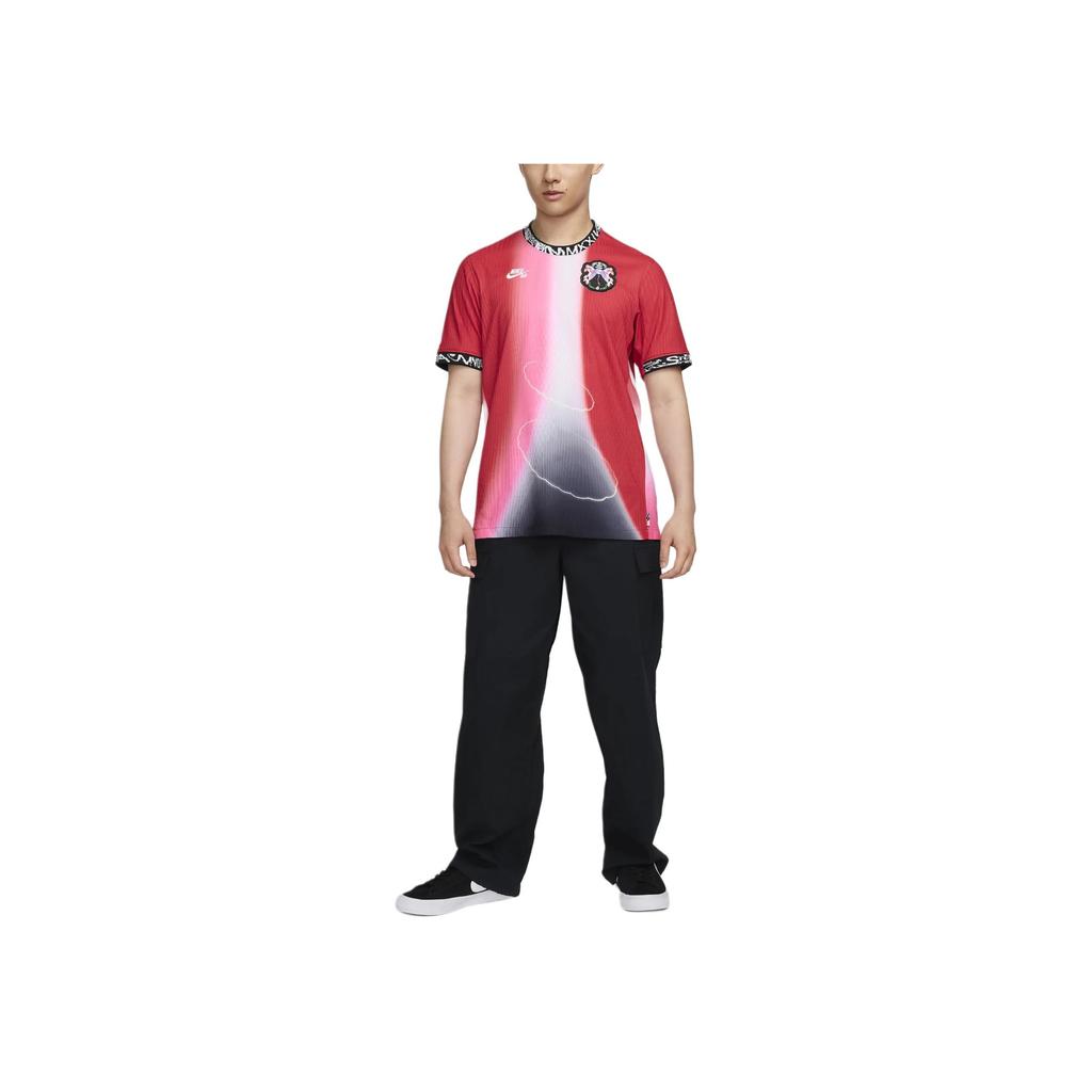 Nike Олимпийка SB 2024 Япония S/S Красный/Разноцветный Мужская Уличная одежда FZ4065-657