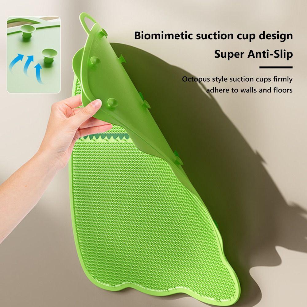 Cleaning Exfoliating Shower Foot Cleaner Non-Slip Foot Spa Brush Foot Scrubber for Men Women