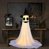 Halloween Ghost Decoration with LED Light Large White Scary Light Up Ghost