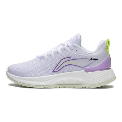 Кроссовки для бега Li Ning Element с низким верхом, амортизирующие, нескользящие, износостойкие, с отскоком, женские, фиолетовые ARHS008-11