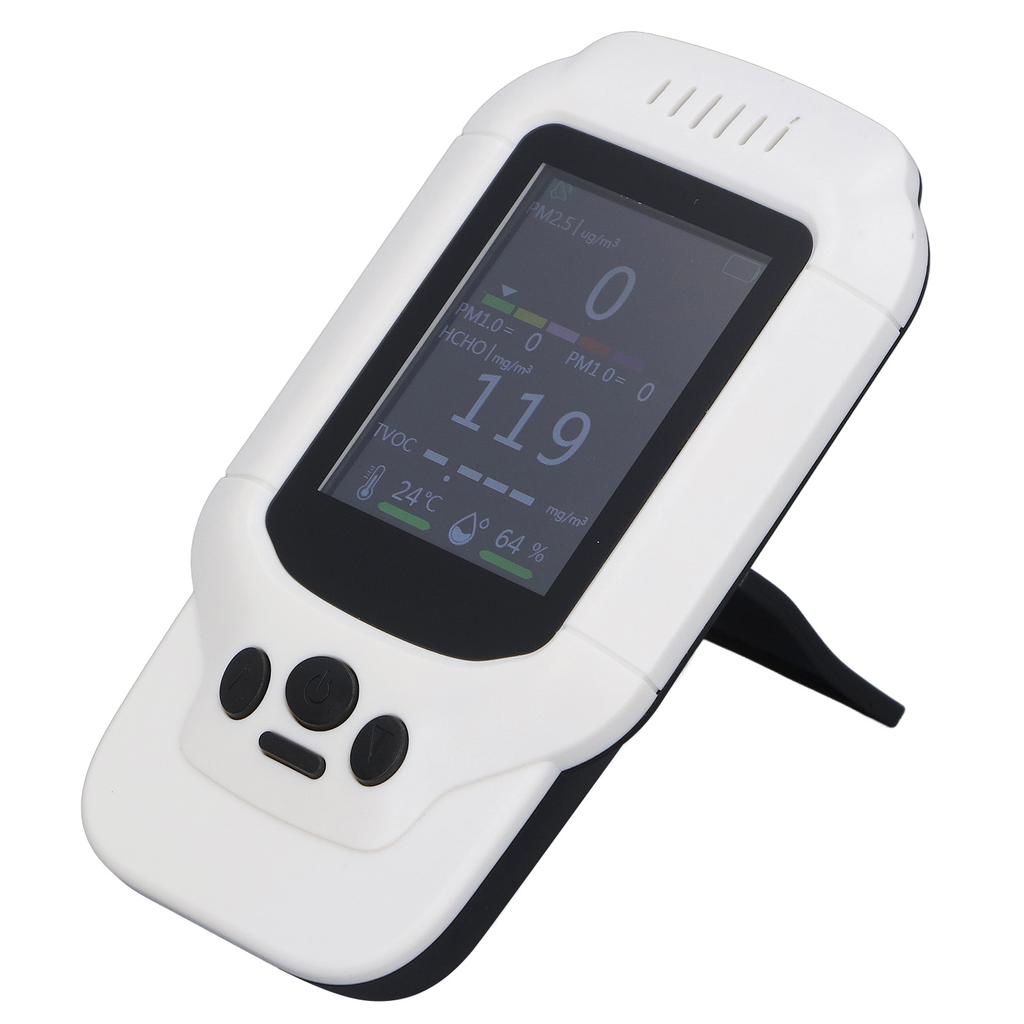 PM2.5 PM1.0 PM10 Monitor Meter Indoor Temperature Humidity Detector High Accuracy Digital Portable F