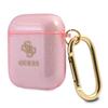Guess Gua2Ucg4Gp Airpods 1/2 Coverpink/Pink Glitter Collection