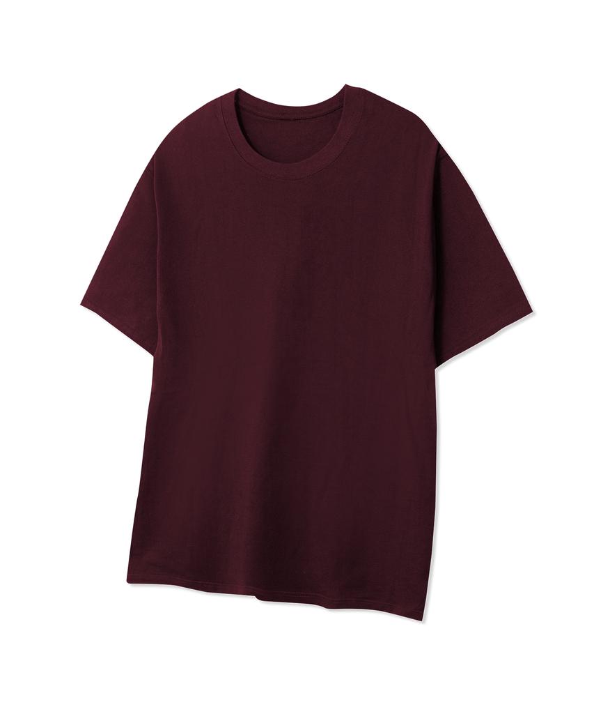 STANDARDERROR [2Pack][Solid] Basic Cotton Crew Neck Short Sleeve T-Shirt Package (10 Colors) (C Type)