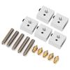 Aluminum Heating Block for Makerbot MK8 Hot End 3D Printer Nozzle Throat Pipe Accessories
