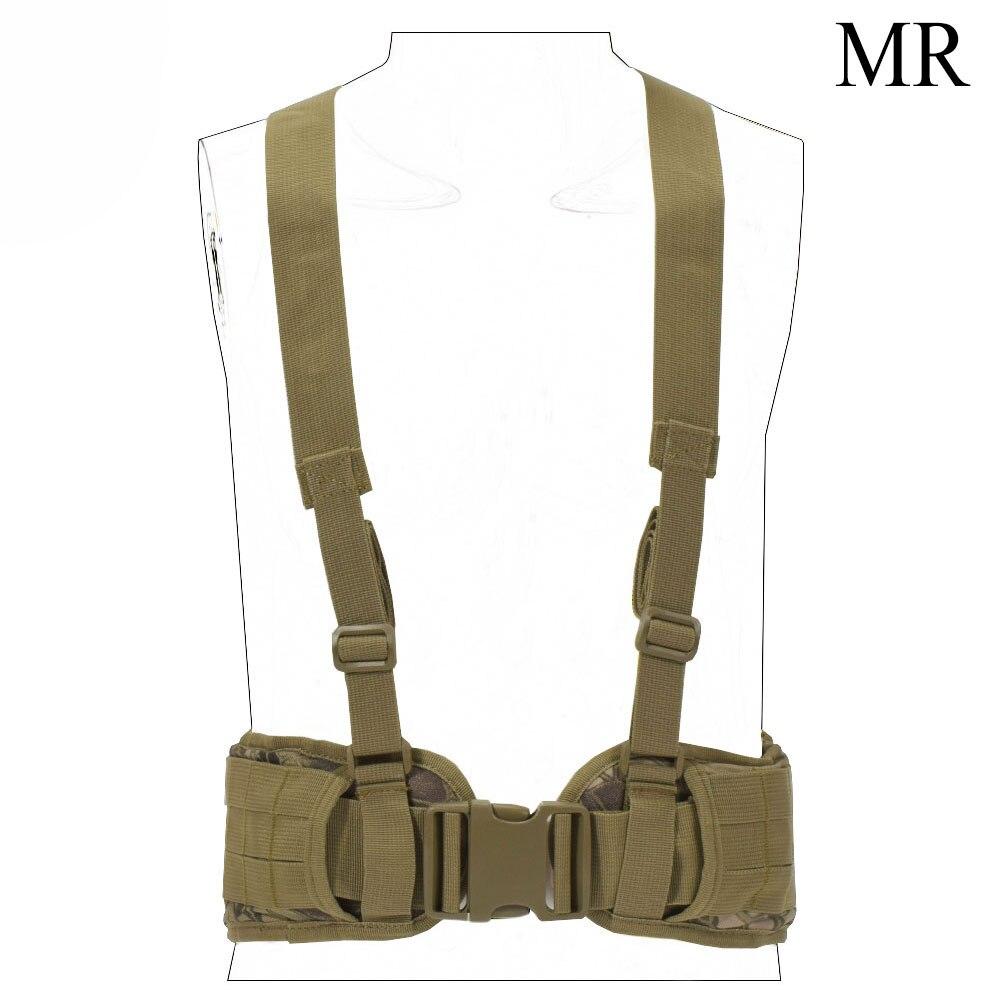 Тактический жилет Molle, мужской ремень, армейский специальный нейлон 1000d, военный удобный боевой ремень, регулируемый с мягкой подкладкой типа H