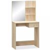 VidaXL Dressing Table Engineered Wood 75x40x141 Cm Oak 244862